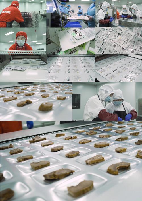 食品生产食品加工生产线工厂生产车间